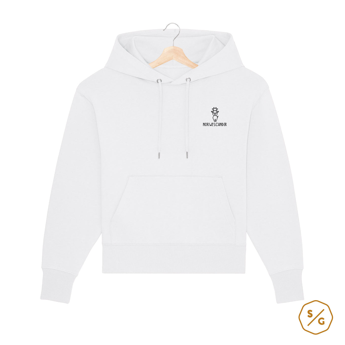 BESTICKTER HOODIE OVERSIZED • NORWESCHNDIR