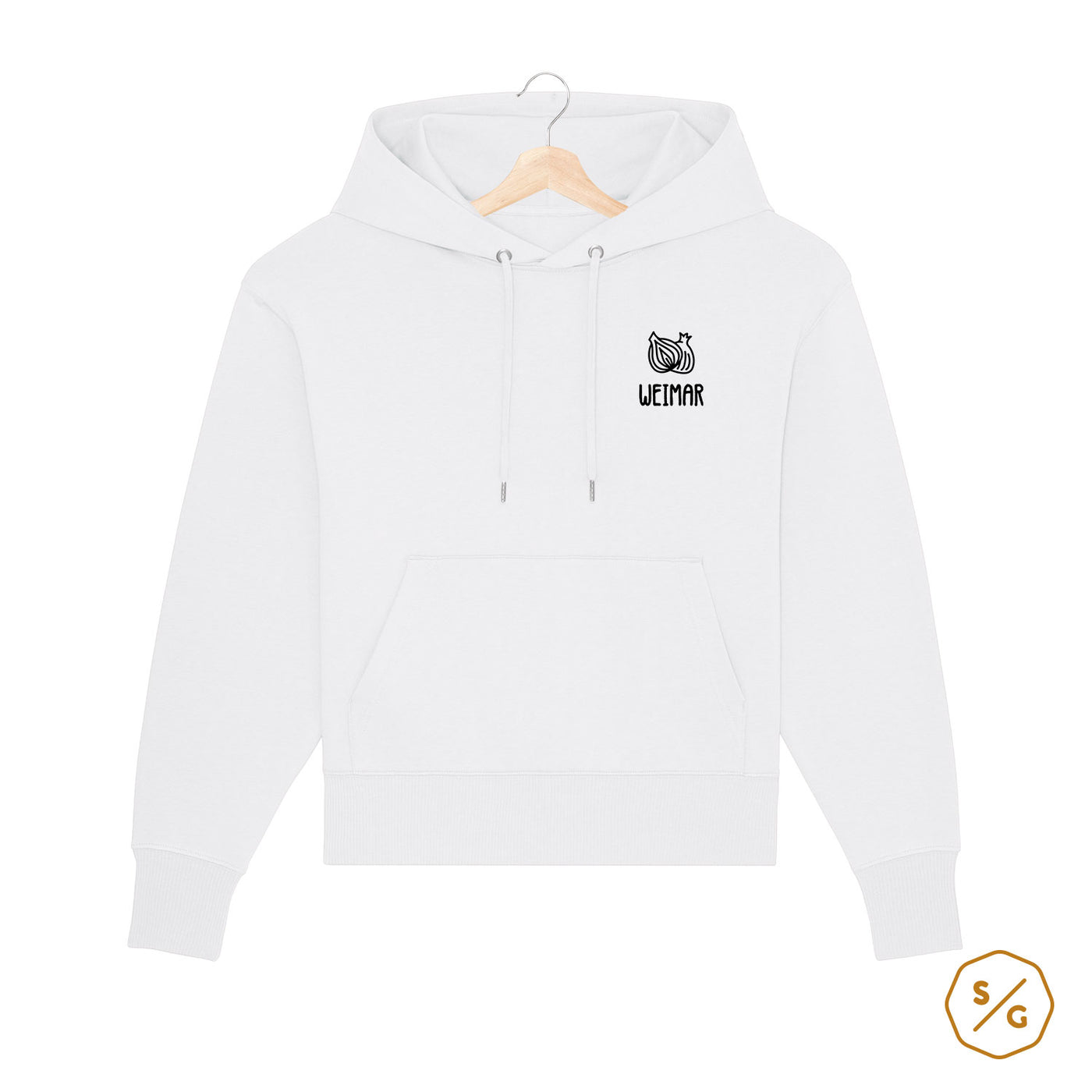 BESTICKTER HOODIE OVERSIZED • WEIMAR