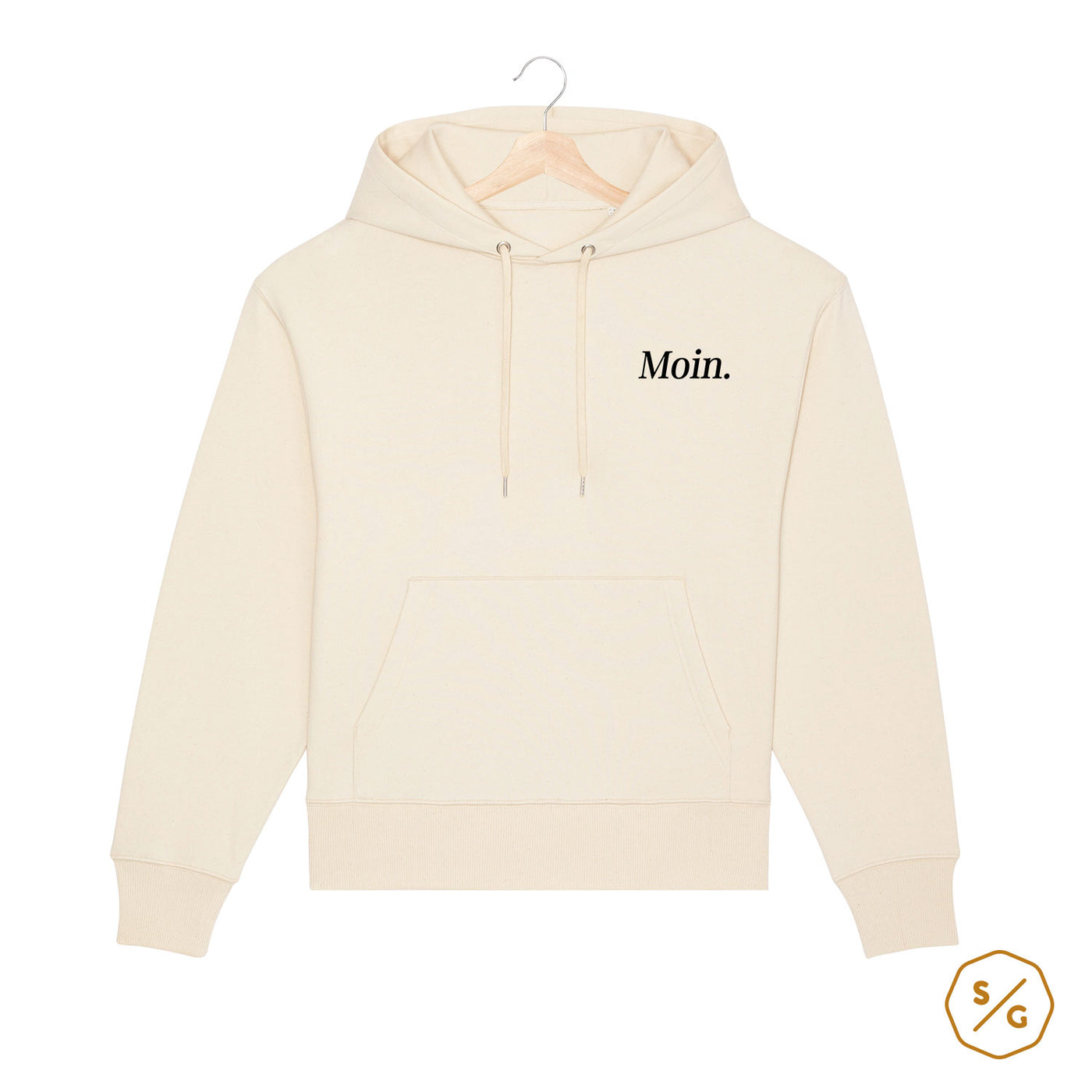 BESTICKTER HOODIE OVERSIZED • MOIN.