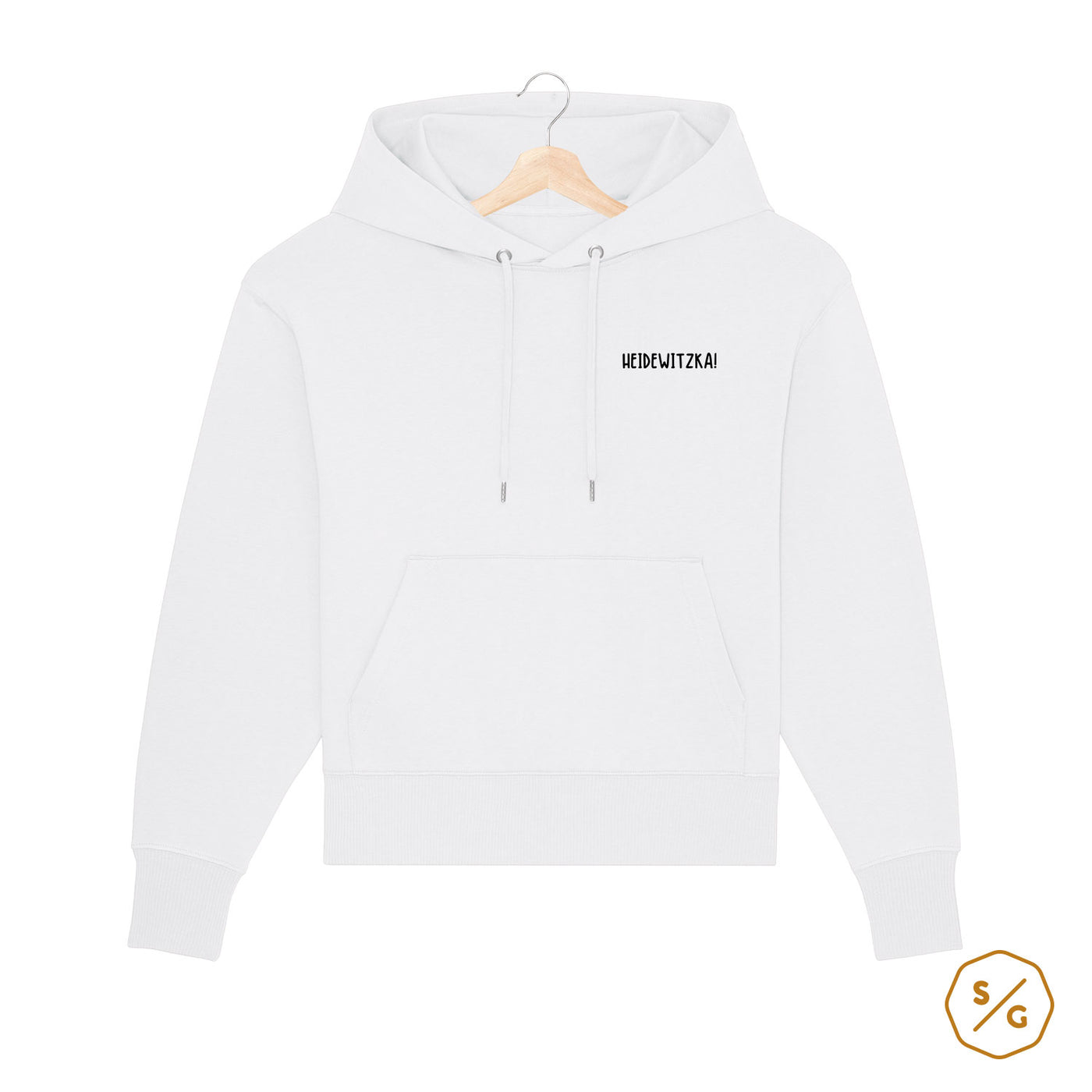 BESTICKTER HOODIE OVERSIZED • HEIDEWITZKA