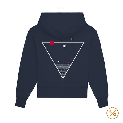 BEDRUCKTER HOODIE OVERSIZED • LOGO JULIET SIKORA