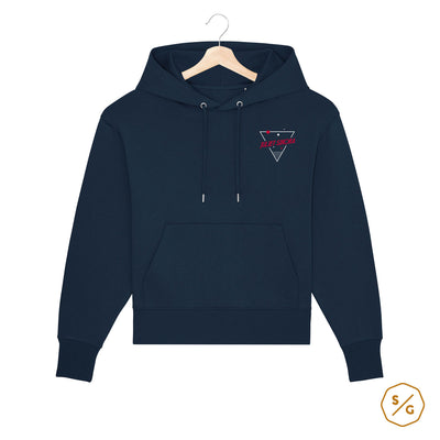 BEDRUCKTER HOODIE OVERSIZED • LOGO JULIET SIKORA