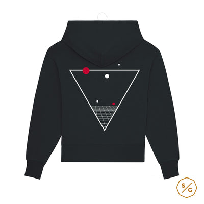 BEDRUCKTER HOODIE OVERSIZED • LOGO JULIET SIKORA