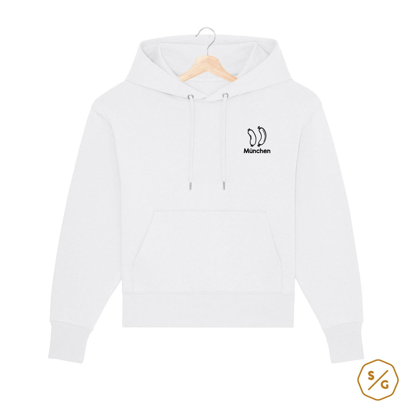 BESTICKTER HOODIE OVERSIZED • MÜNCHEN