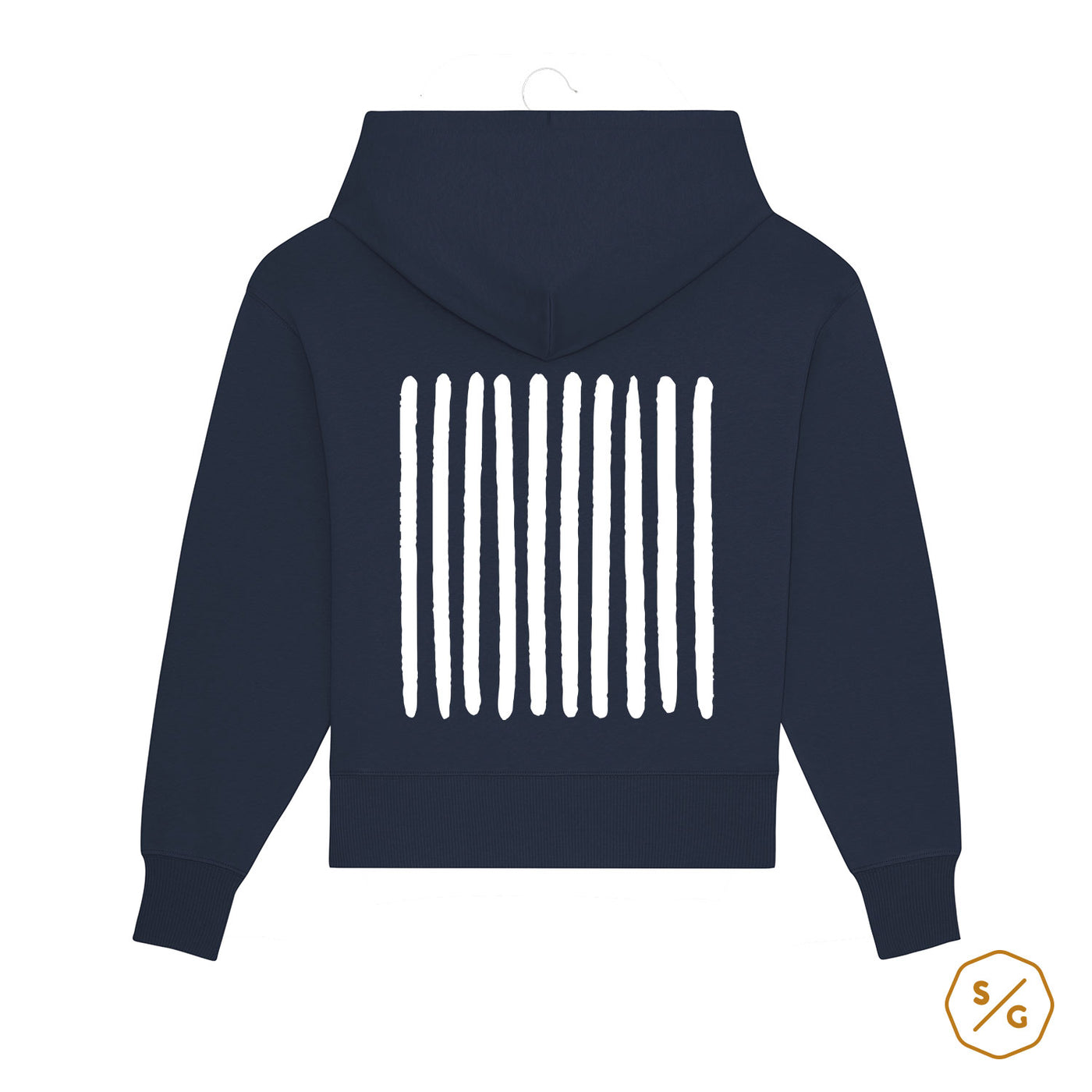 BEDRUCKTER HOODIE OVERSIZED • LOGO ZEHN RECORDS