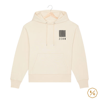 BESTICKTER HOODIE OVERSIZED • LOGO ZEHN RECORDS