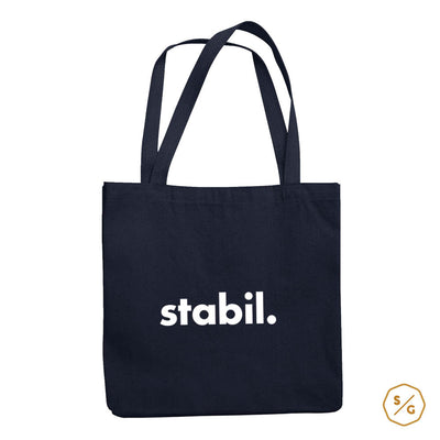 BEDRUCKTE BAUMWOLL-TASCHE • STABIL.