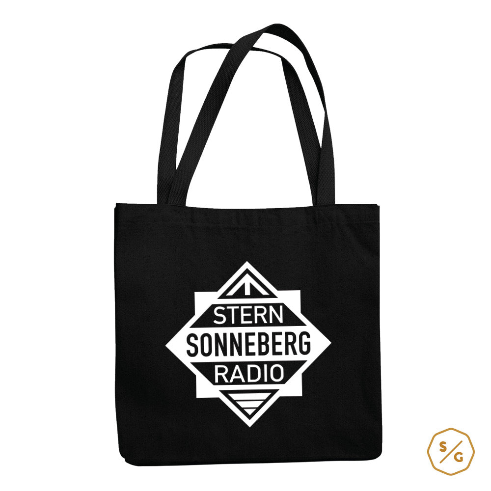 BEDRUCKTE BAUMWOLL-TASCHE • STERN SONNEBERG RADIO