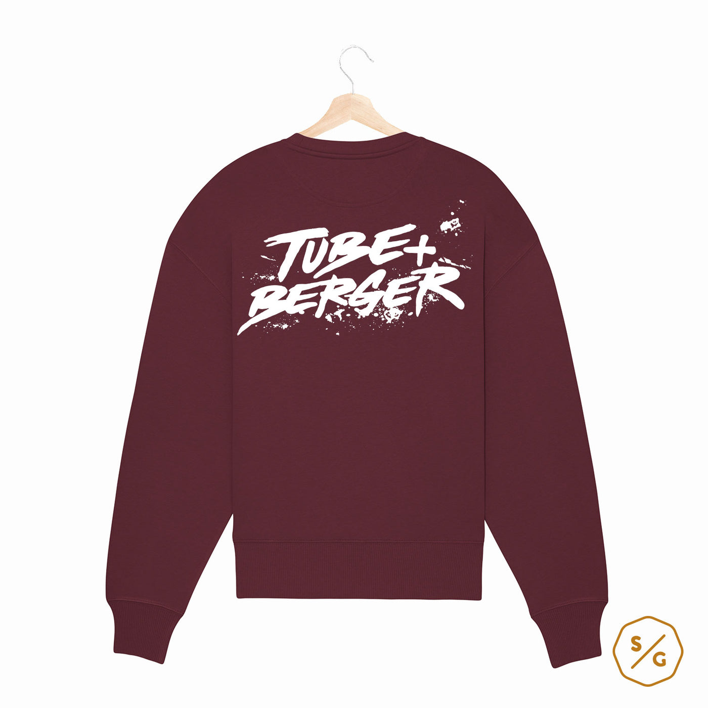 BEDRUCKTER SWEATER • LOGO TUBE & BERGER