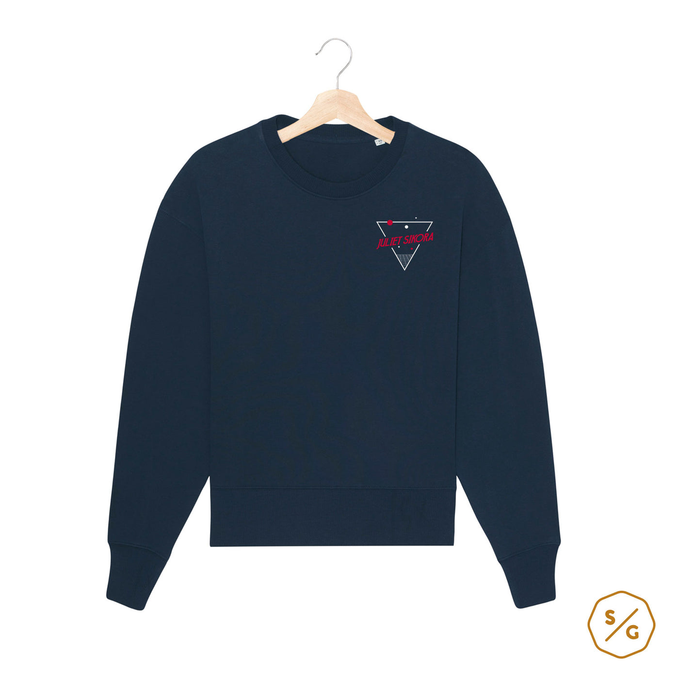 BEDRUCKTER SWEATER • LOGO JULIET SIKORA