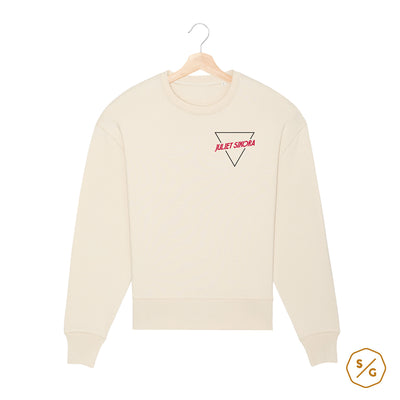 BESTICKTER SWEATER • LOGO JULIET SIKORA