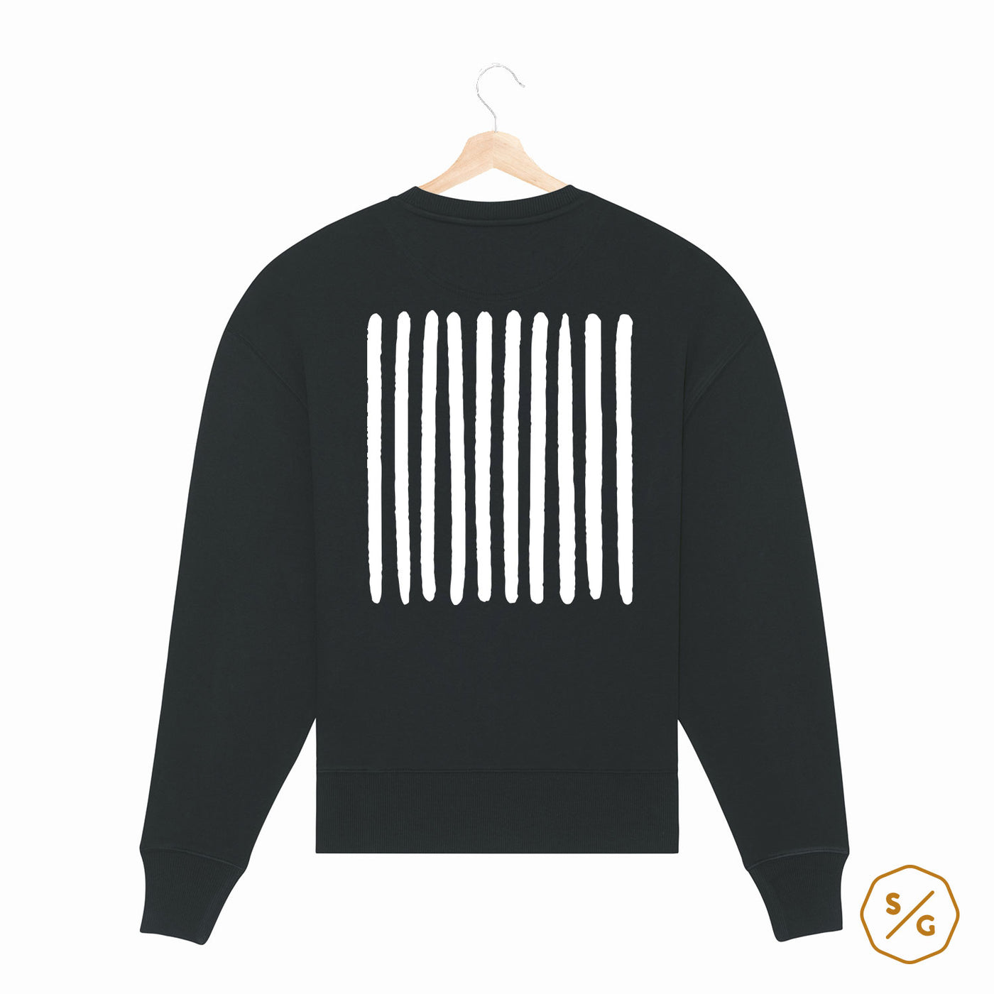 BEDRUCKTER SWEATER • LOGO ZEHN RECORDS