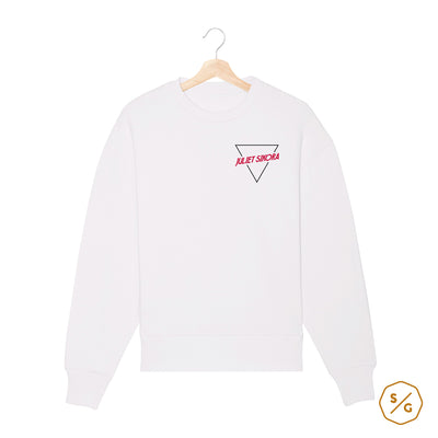 BESTICKTER SWEATER • LOGO JULIET SIKORA