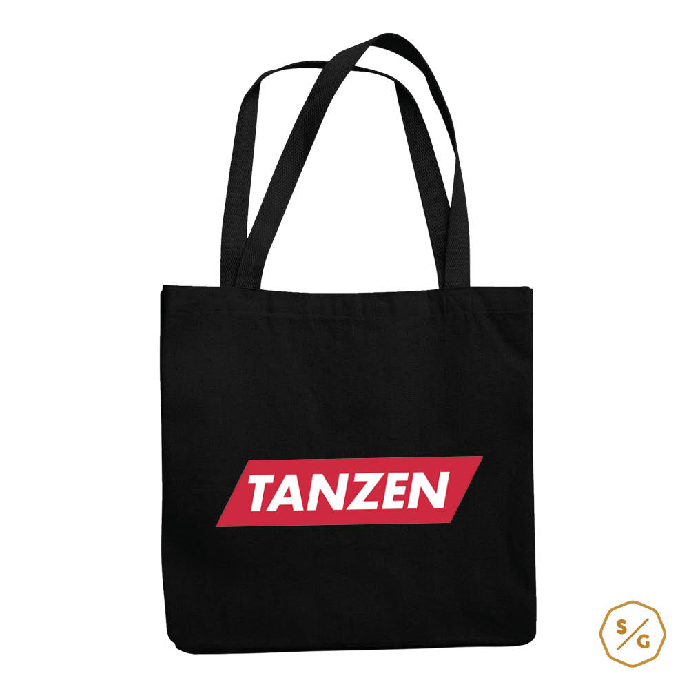 BEDRUCKTE BAUMWOLL-TASCHE • TANZEN