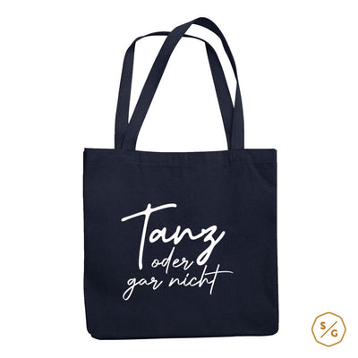 PRINTED COTTON BAG • TANZ ODER GAR NICHT