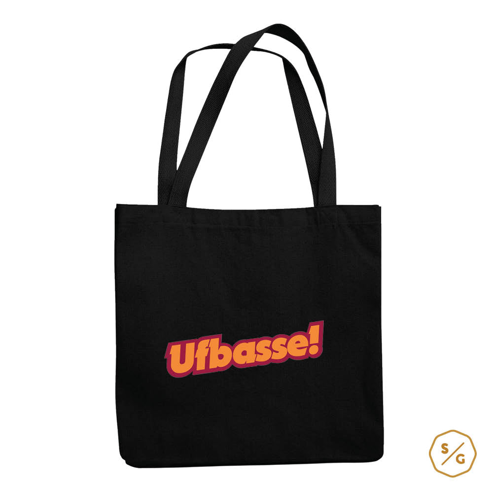 BEDRUCKTE BAUMWOLL-TASCHE • UFBASSE!