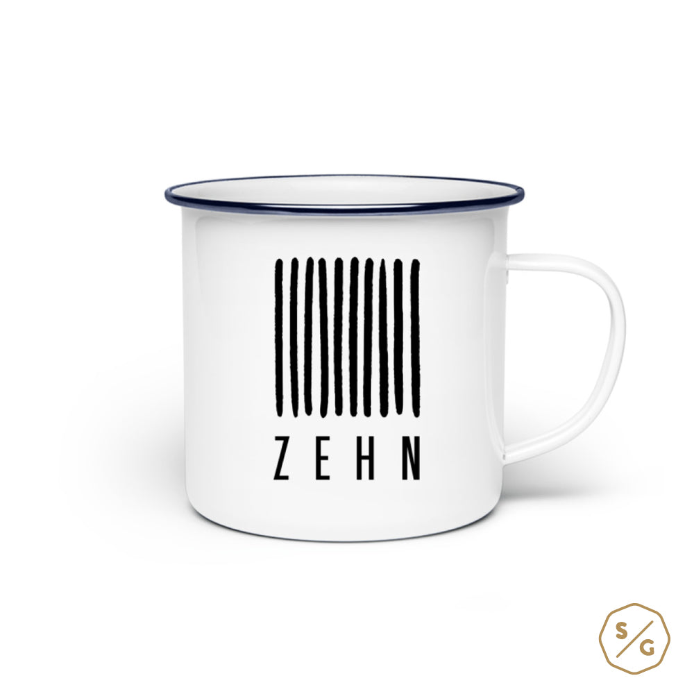 EMAILLE-TASSE • LOGO ZEHN RECORDS