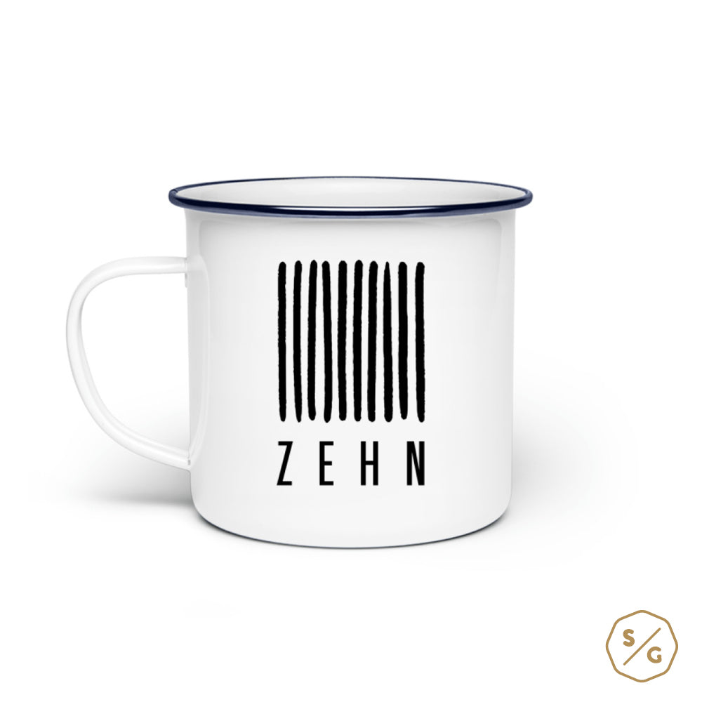 EMAILLE-TASSE • LOGO ZEHN RECORDS