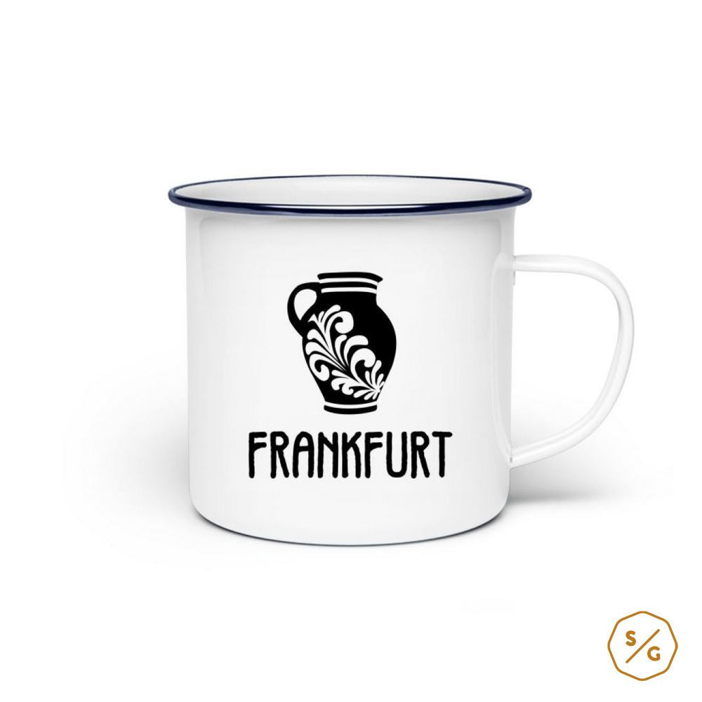 EMAILLE-TASSE (STAHL) • FRANKFURT