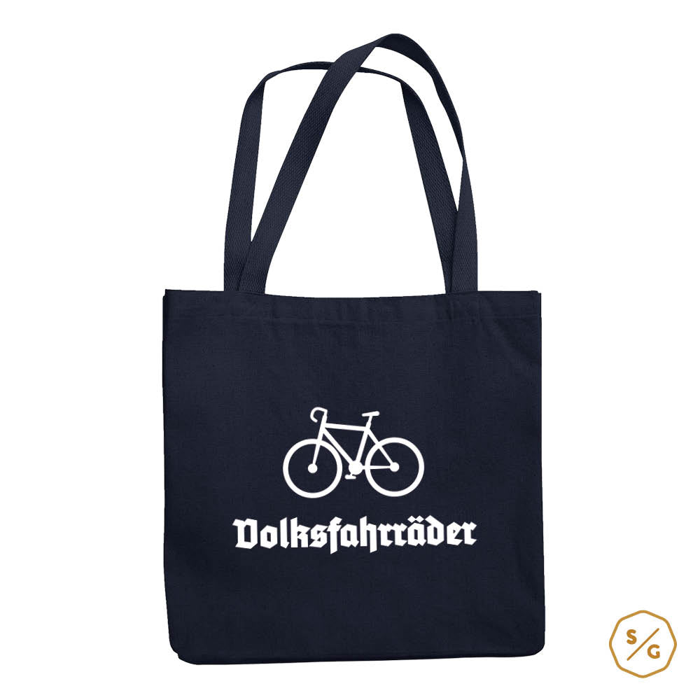 BEDRUCKTE BAUMWOLL-TASCHE • VOLKSFAHRRÄDER