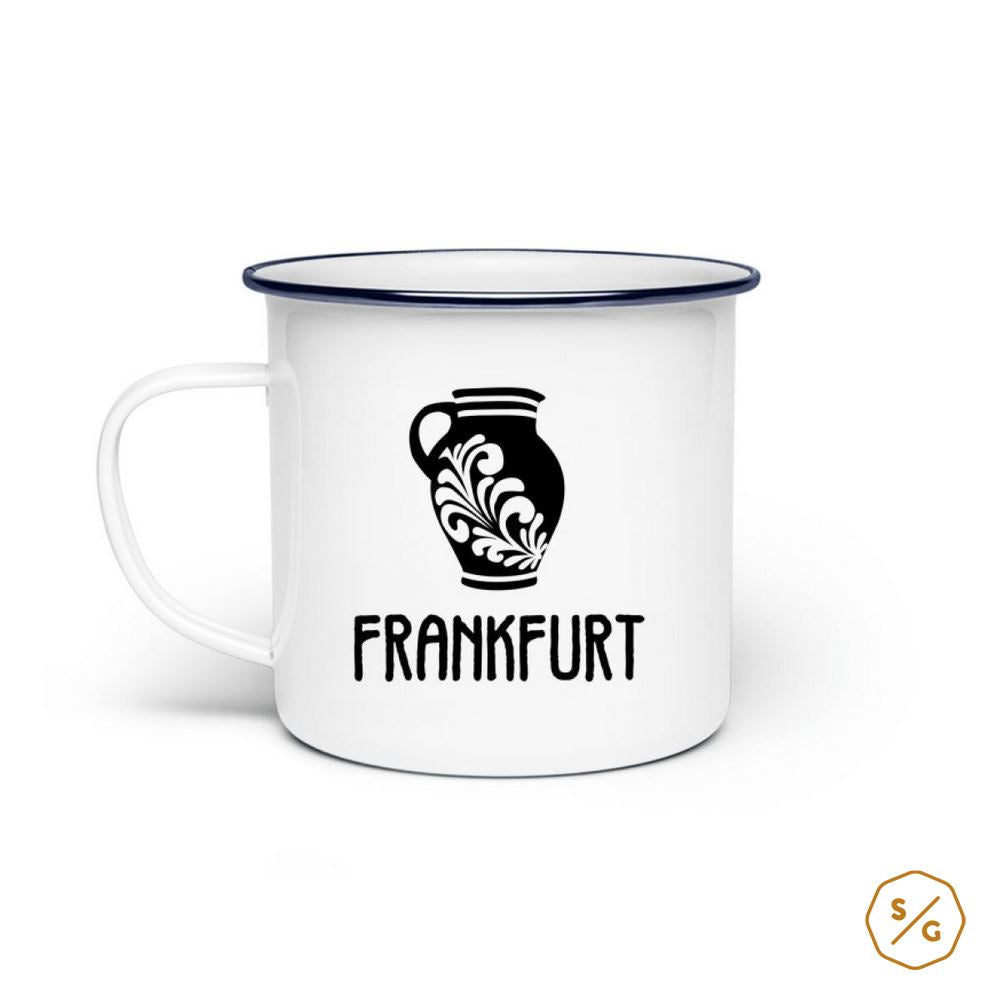 EMAILLE-TASSE (STAHL) • FRANKFURT