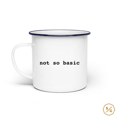 EMAILLE-TASSE (STAHL) • NOT SO BASIC