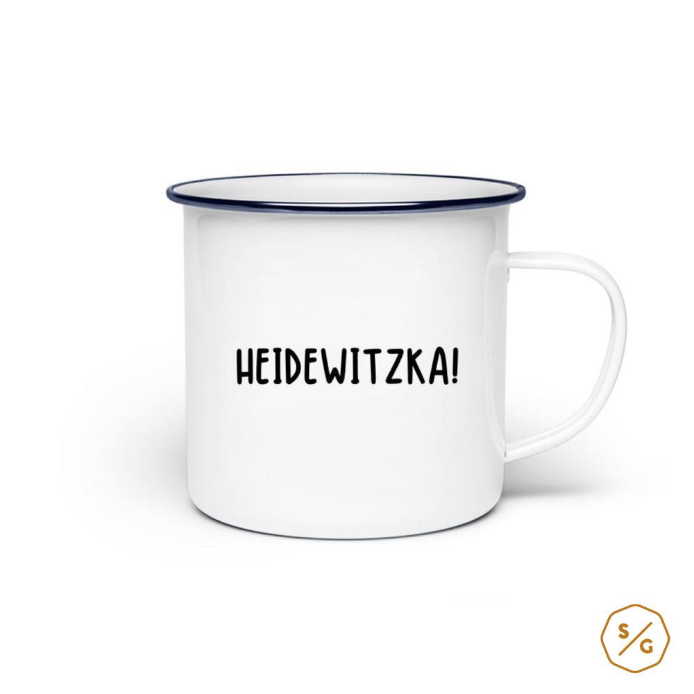 EMAILLE-TASSE (STAHL) • HEIDEWITZKA