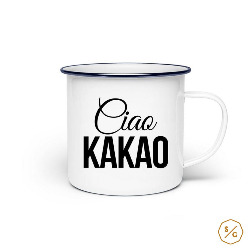 EMAILLE-TASSE (STAHL) • CIAO KAKAO