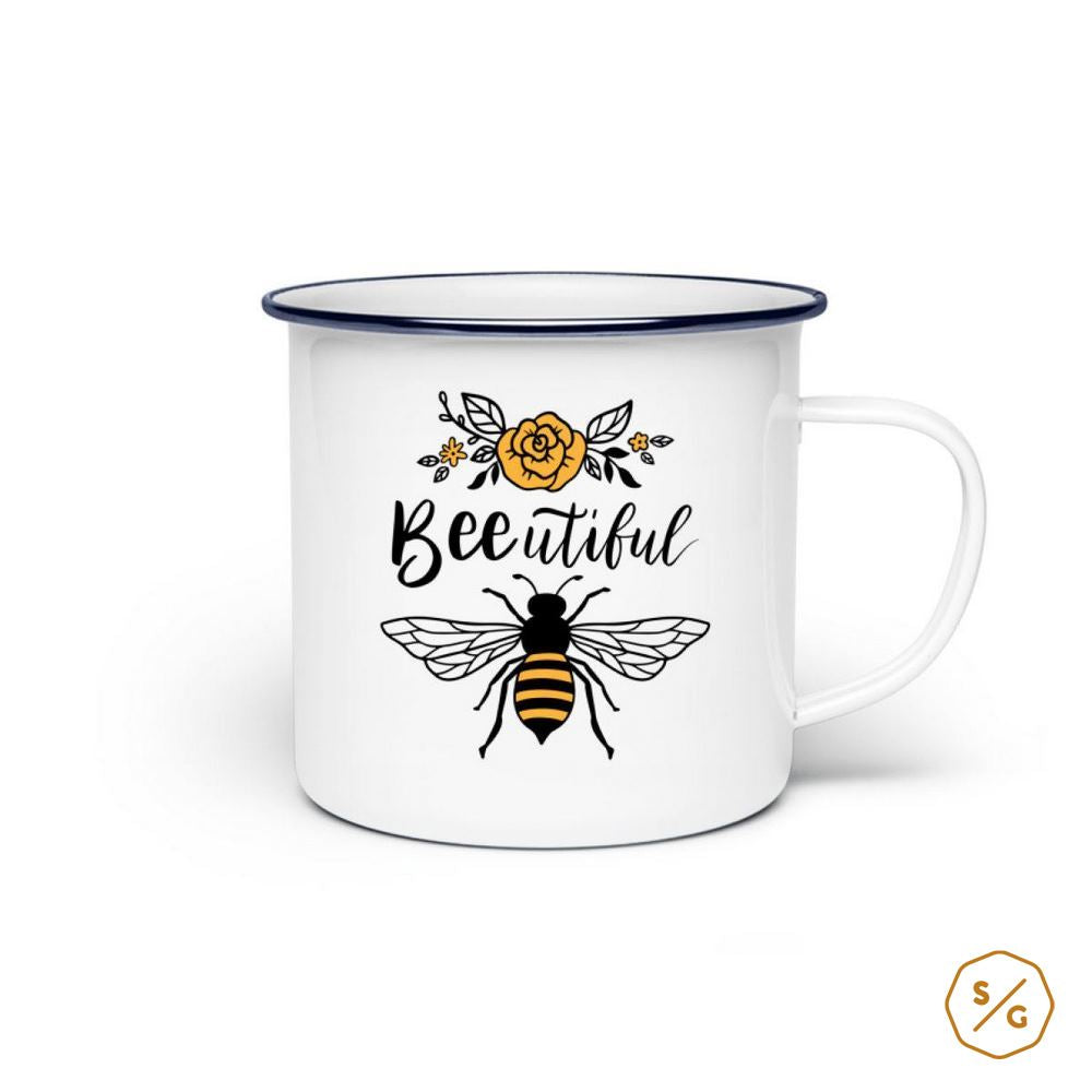 EMAILLE-TASSE (STAHL) • BEEUTIFUL