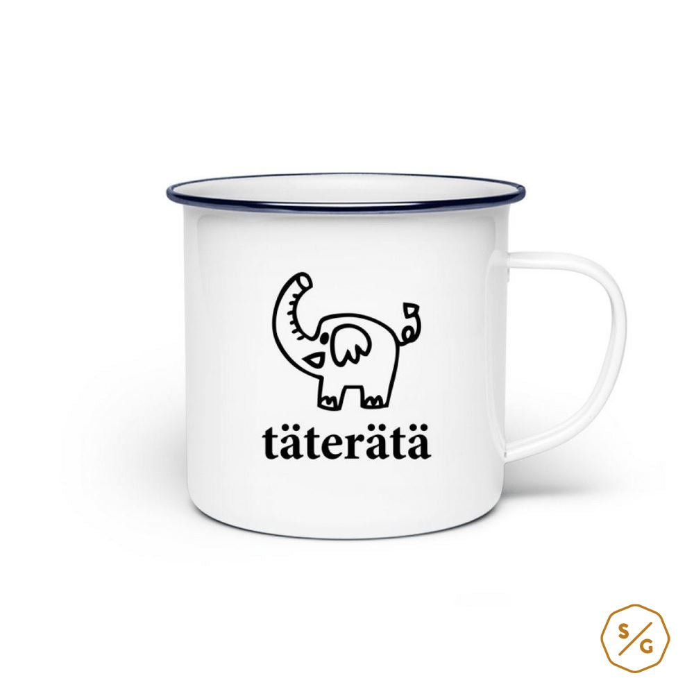 ENAMEL MUG (STEEL) • TÄTERÄTÄ