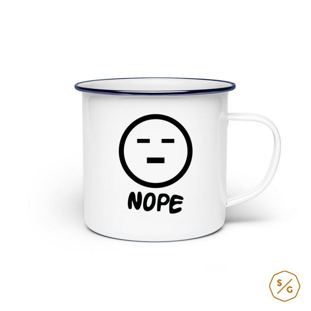 EMAILLE-TASSE (STAHL) • NOPE