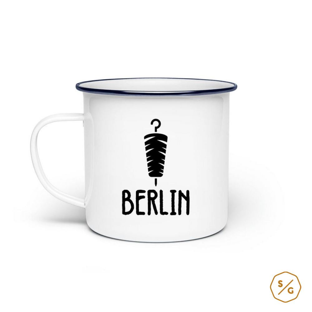 EMAILLE-TASSE (STAHL) • BERLIN