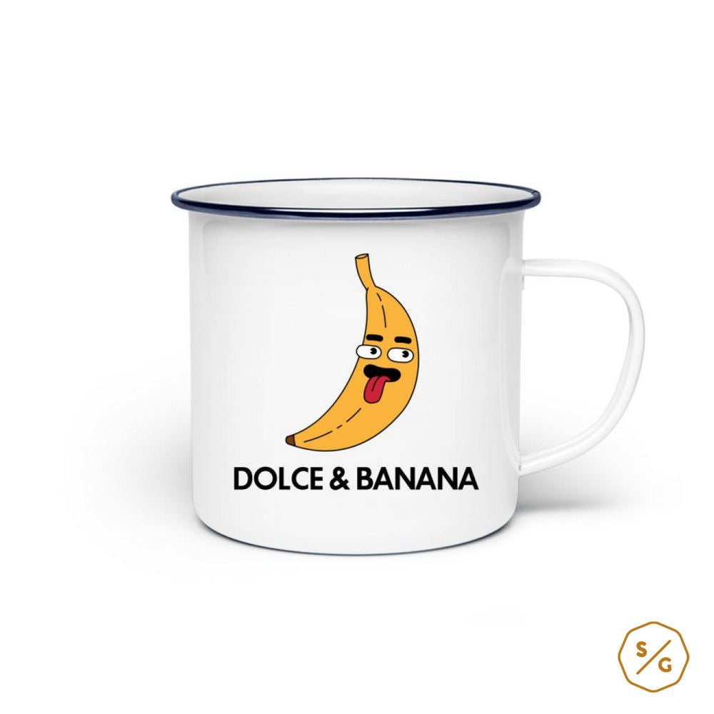 EMAILLE-TASSE (STAHL) • DOLCE & BANANA