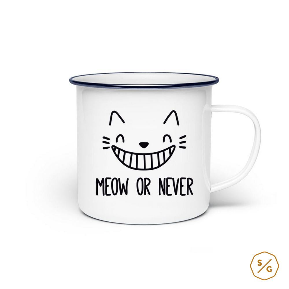 EMAILLE-TASSE (STAHL) • MEOW OR NEVER