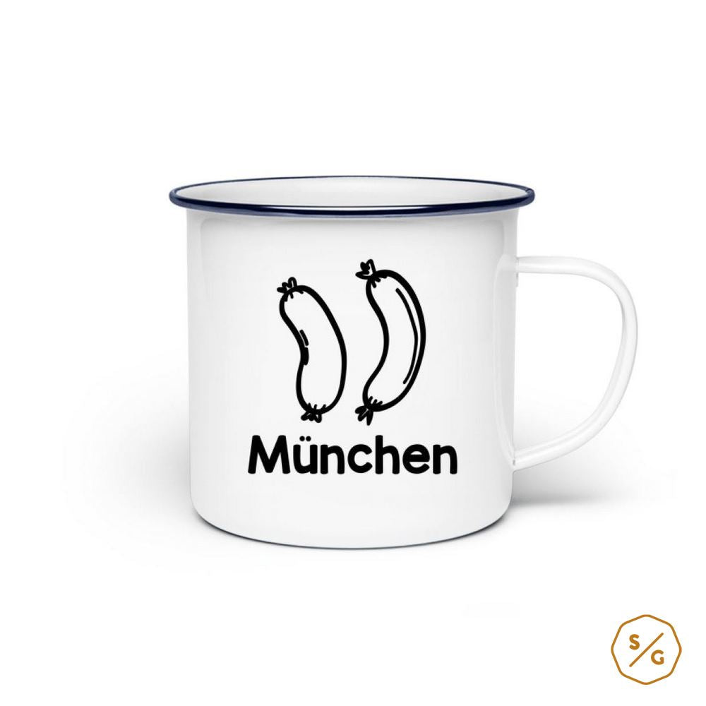 ENAMEL MUG (STEEL) • MUNICH