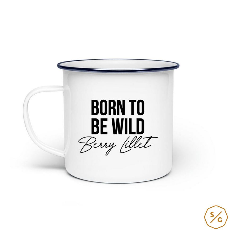 EMAILLE-TASSE (STAHL) • BORN TO BE WILDBERRY LILLET