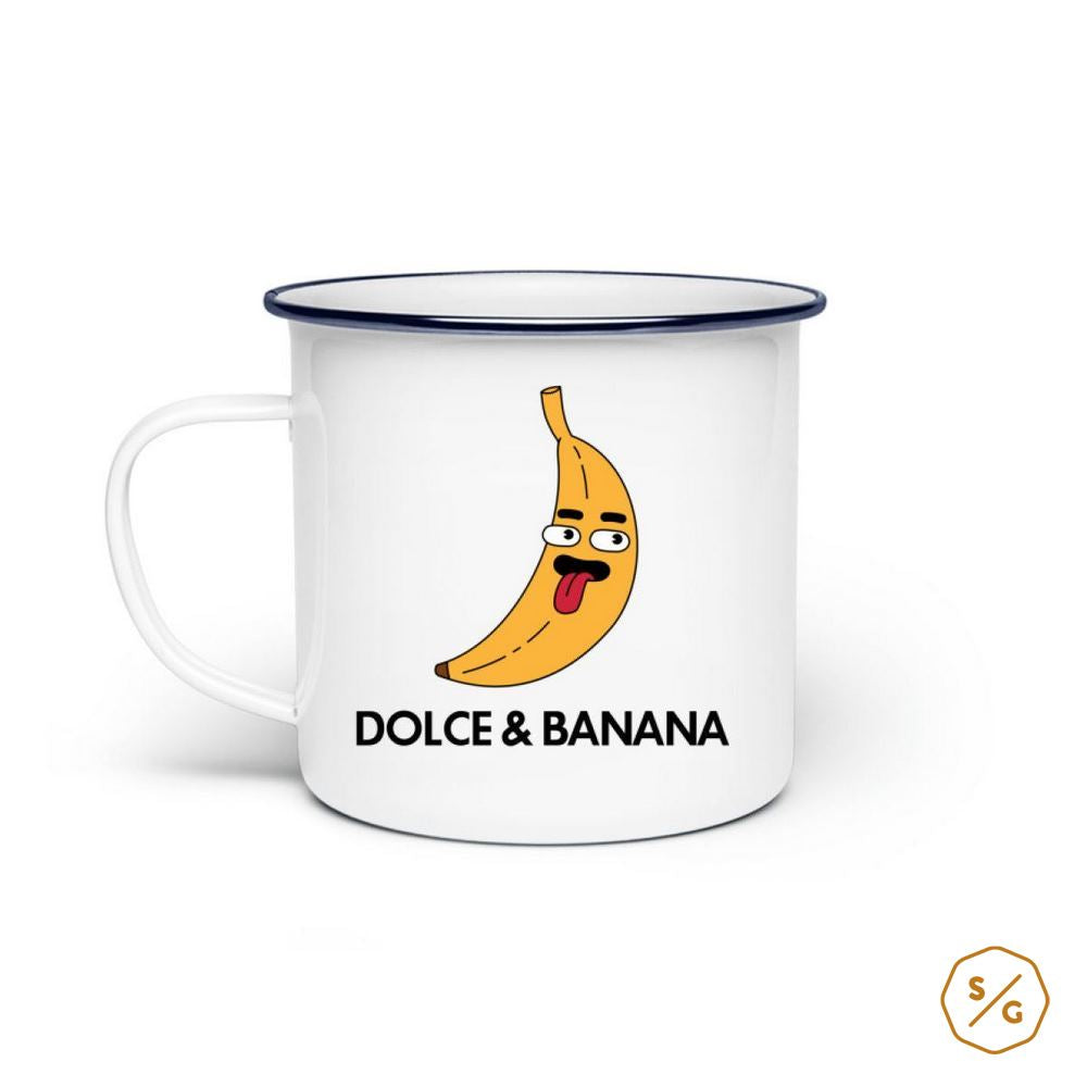 EMAILLE-TASSE (STAHL) • DOLCE & BANANA