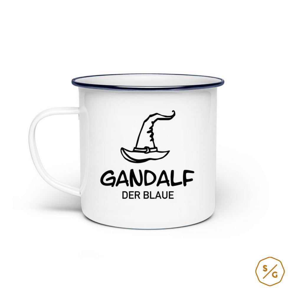 ENAMEL MUG (STEEL) • GANDALF DER BLAUE