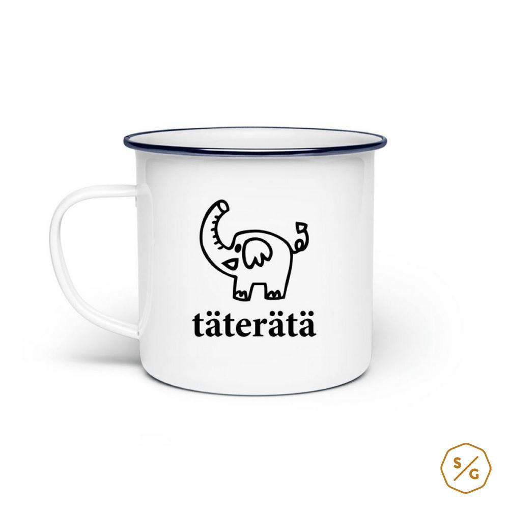 ENAMEL MUG (STEEL) • TÄTERÄTÄ