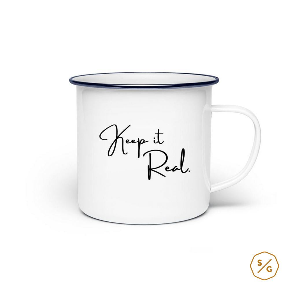 EMAILLE-TASSE (STAHL) • KEEP IT REAL