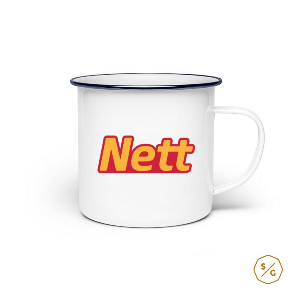 EMAILLE-TASSE (STAHL) • NETT