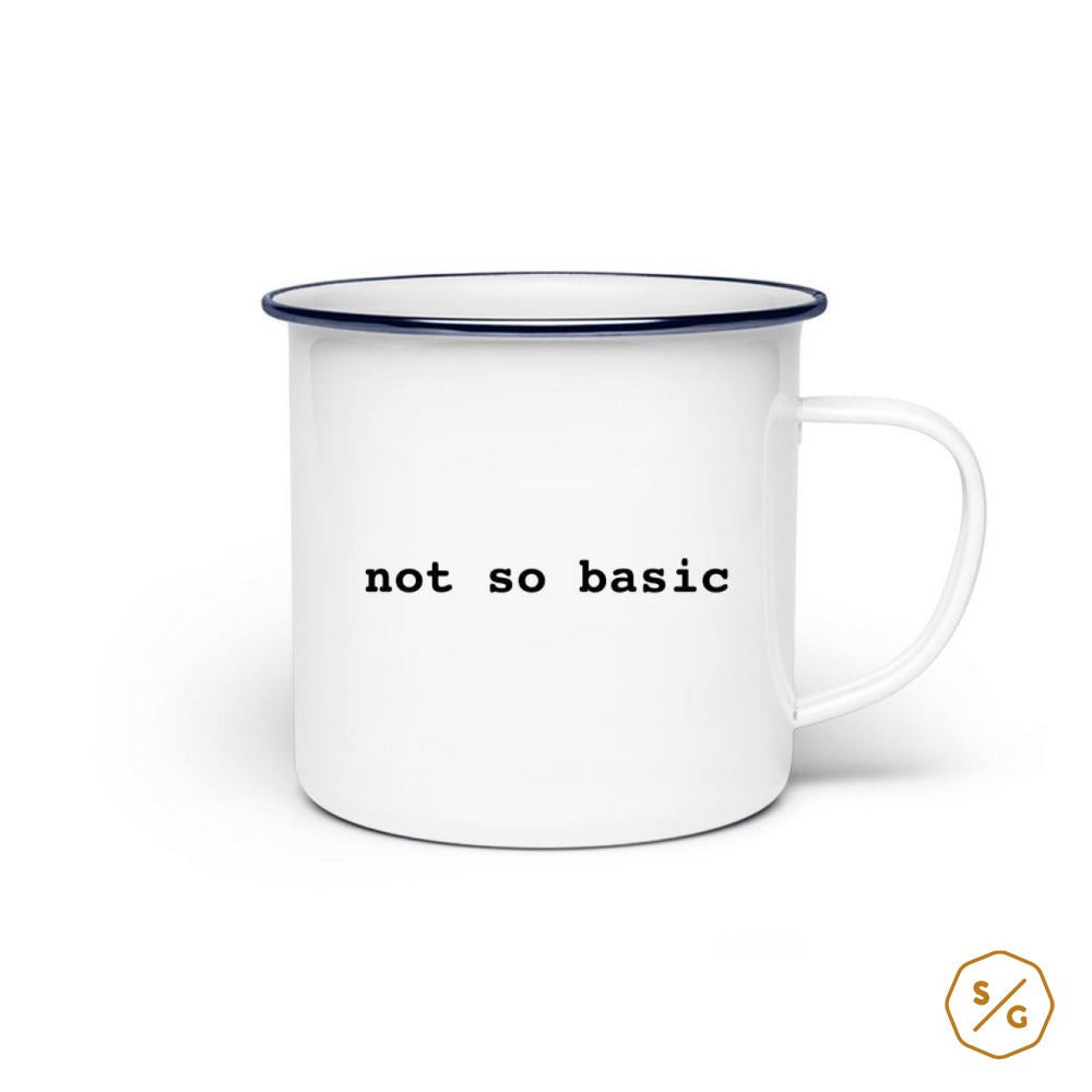 EMAILLE-TASSE (STAHL) • NOT SO BASIC