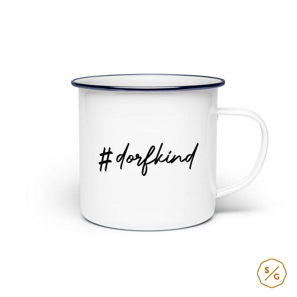 ENAMEL MUG (STEEL) • DORFKIND