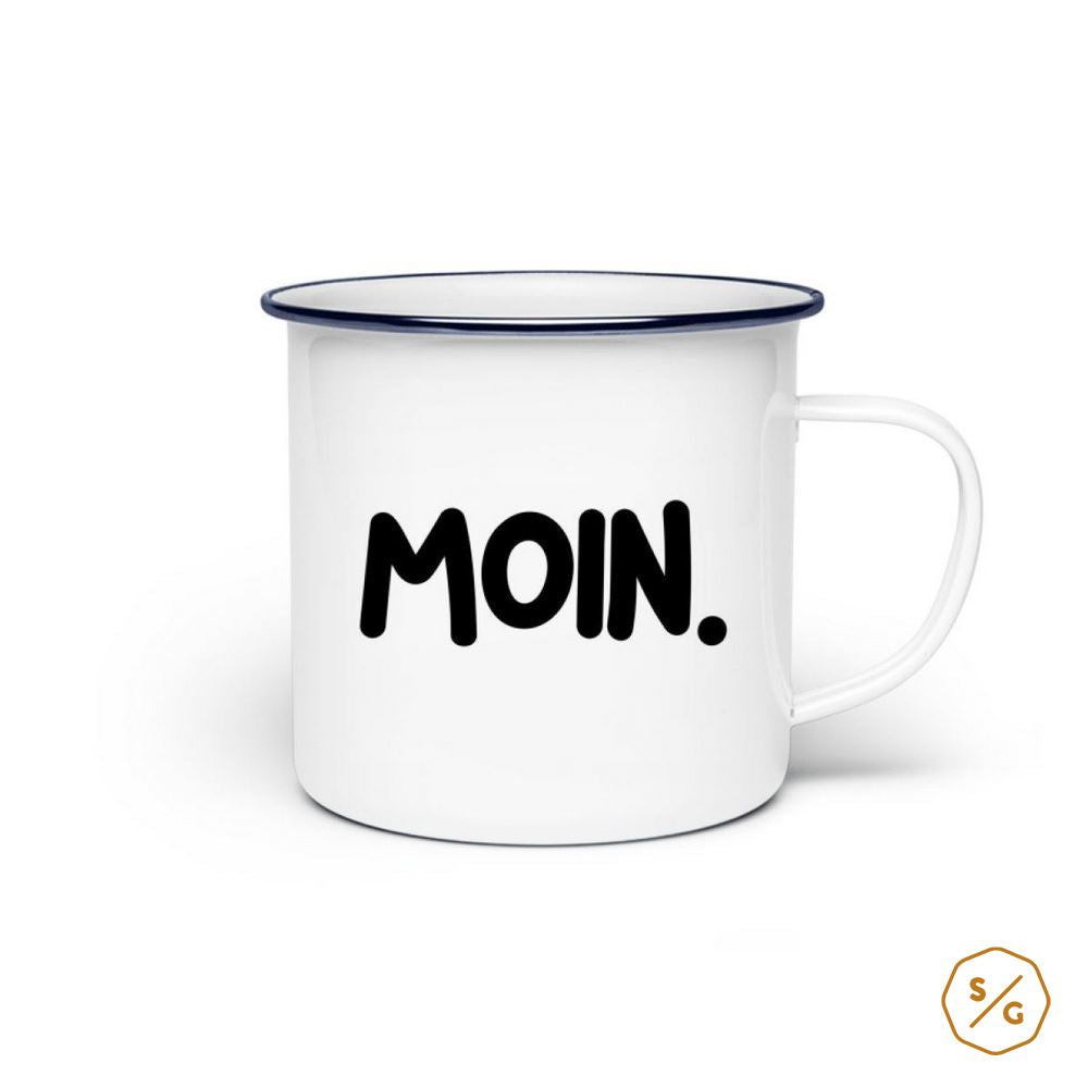 ENAMEL MUG (STEEL) • MOIN.