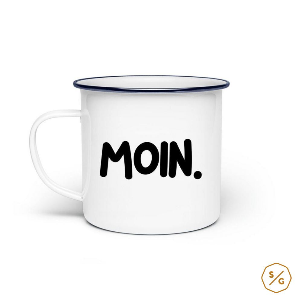 ENAMEL MUG (STEEL) • MOIN.