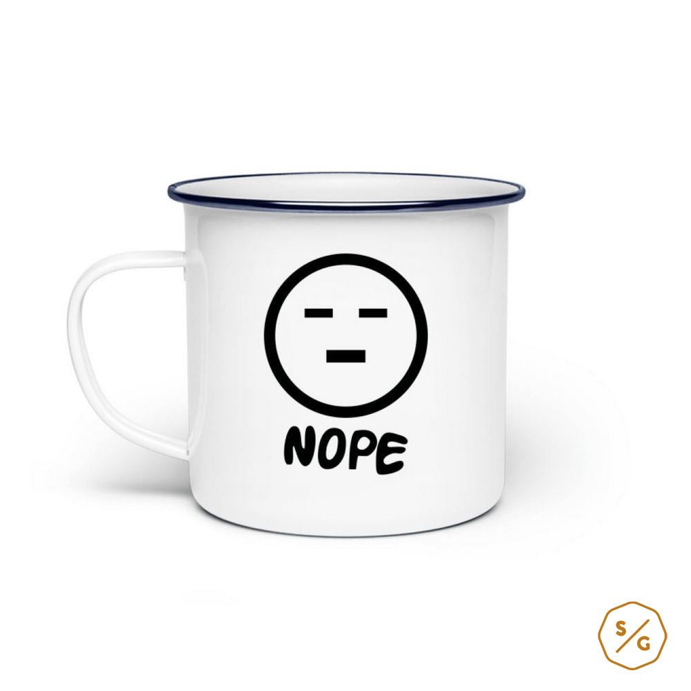 EMAILLE-TASSE (STAHL) • NOPE