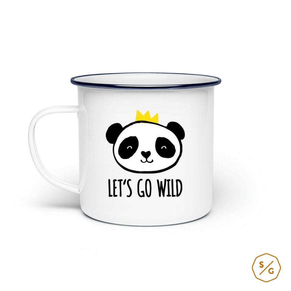 EMAILLE-TASSE (STAHL) • LET'S GO WILD